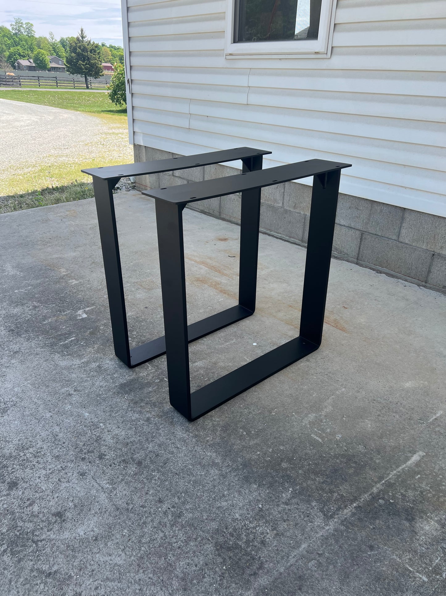 U-Shaped Heavy Duty Table Legs