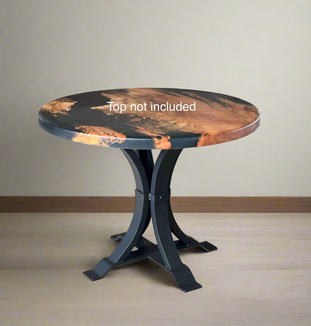 Steel Pedestal Table Legs, Hourglass Table Legs, Heavy Duty Table Legs