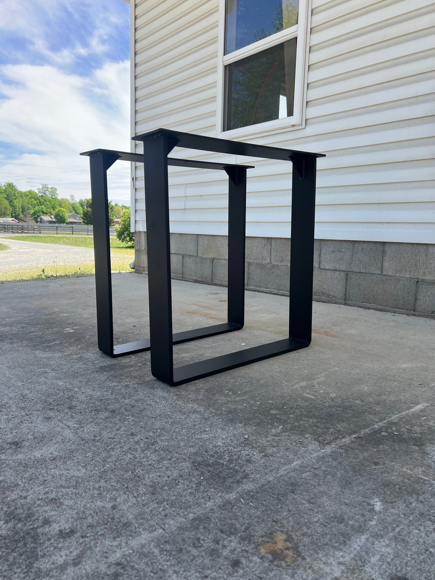 U-Shaped Heavy Duty Table Legs