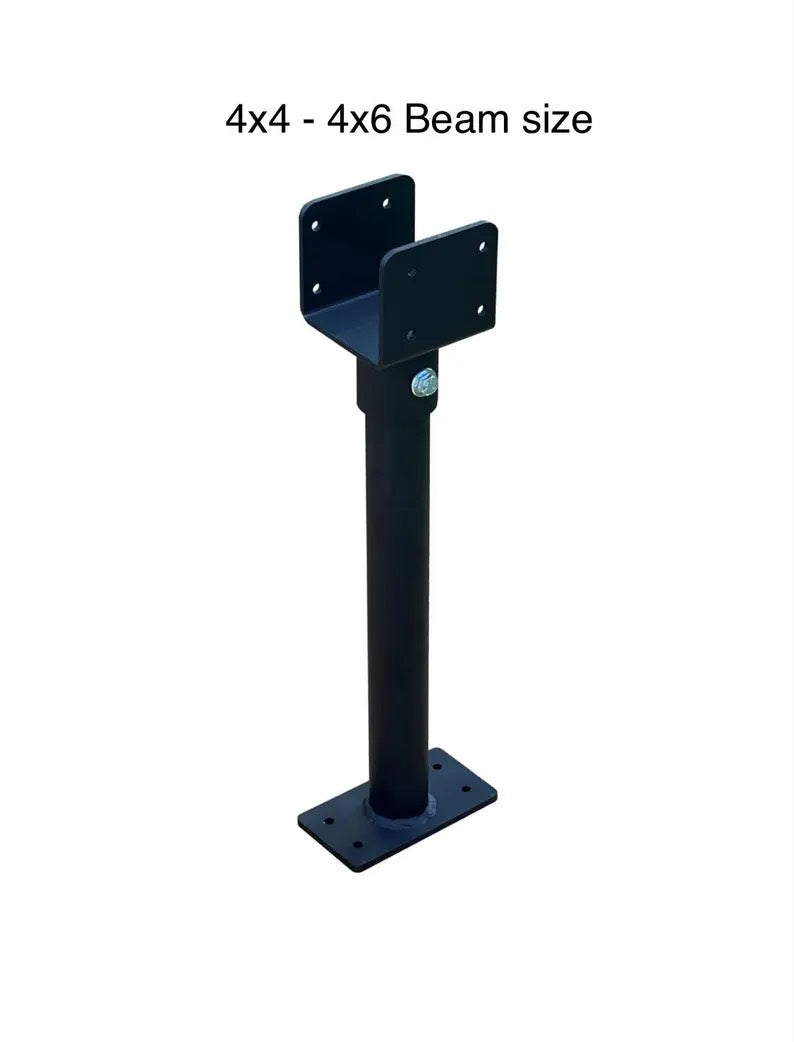 Roof Riser Bracket , Deck riser Bracket, Steel, Roof Bracket, Rafter Bracket, 4x4 beam bracket, carport, pergola, Summit Roof
