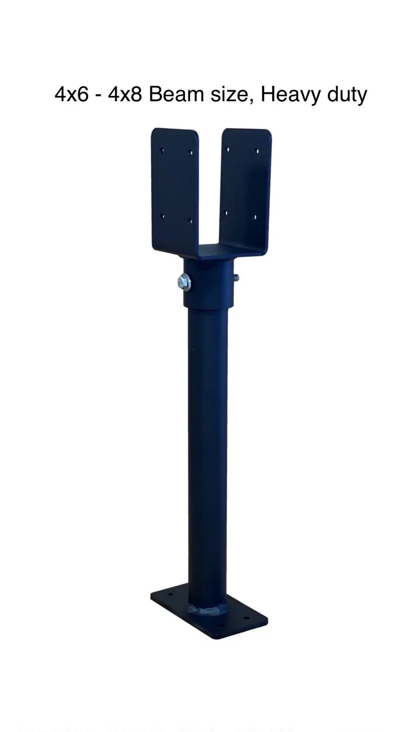 Roof Riser Bracket , Deck riser Bracket, Steel, Roof Bracket, Rafter Bracket, 4x4 beam bracket, carport, pergola, Summit Roof