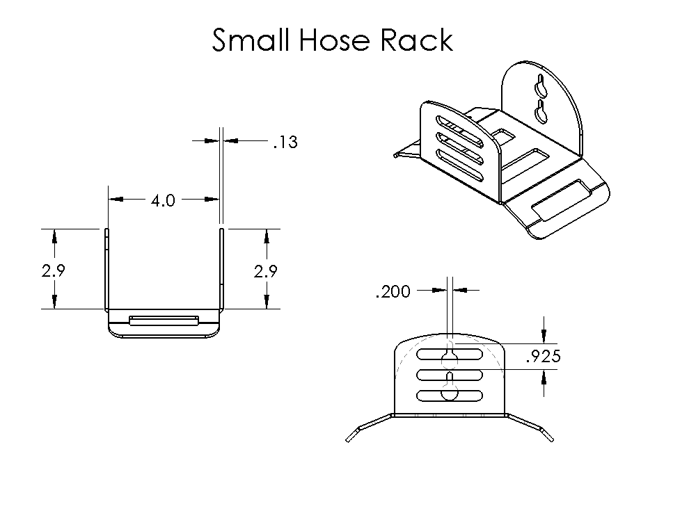 Hose holder Bracket
