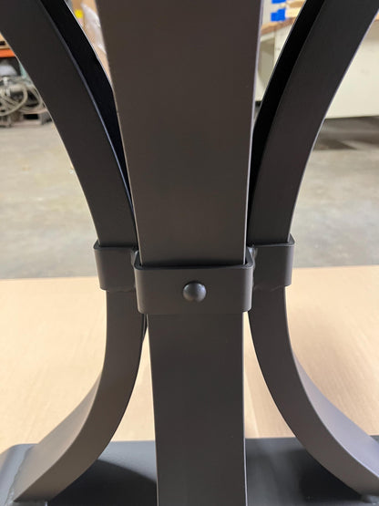 Hourglass Pedestal Dining Base