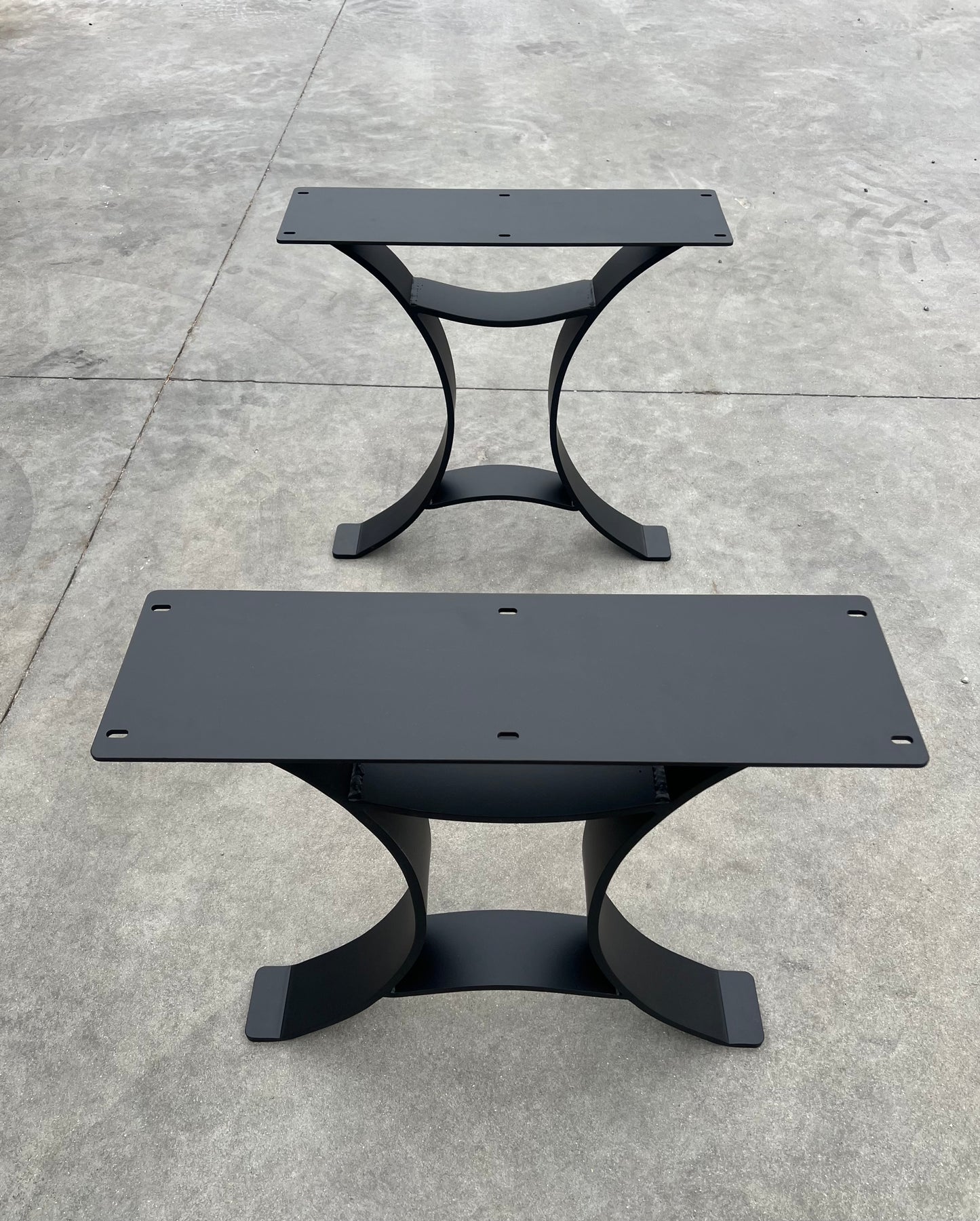 Golden Gate Table Leg Set, Steel Table Legs, Metal Table Legs