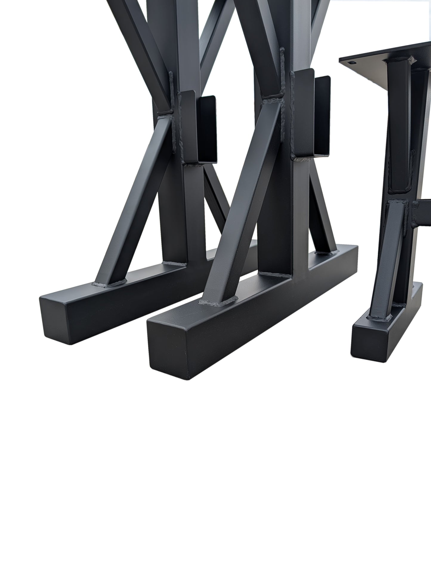 Trestle Table legs, Metal Table Legs, Farmhouse Trestle Table Base, Industrial Style