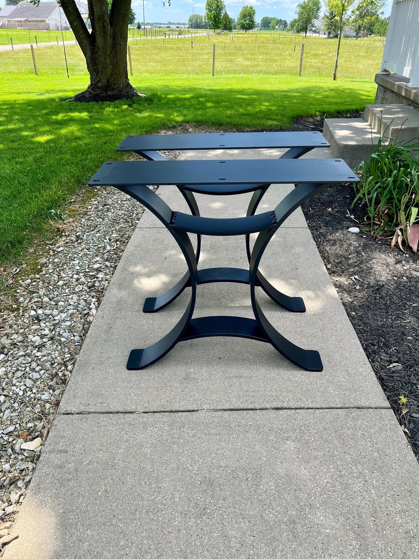 Golden Gate Table Leg Set, Steel Table Legs, Metal Table Legs