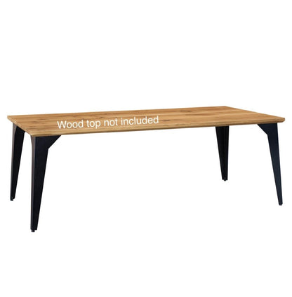 Single Leg style • Industrial Style Table Legs • Set of 4