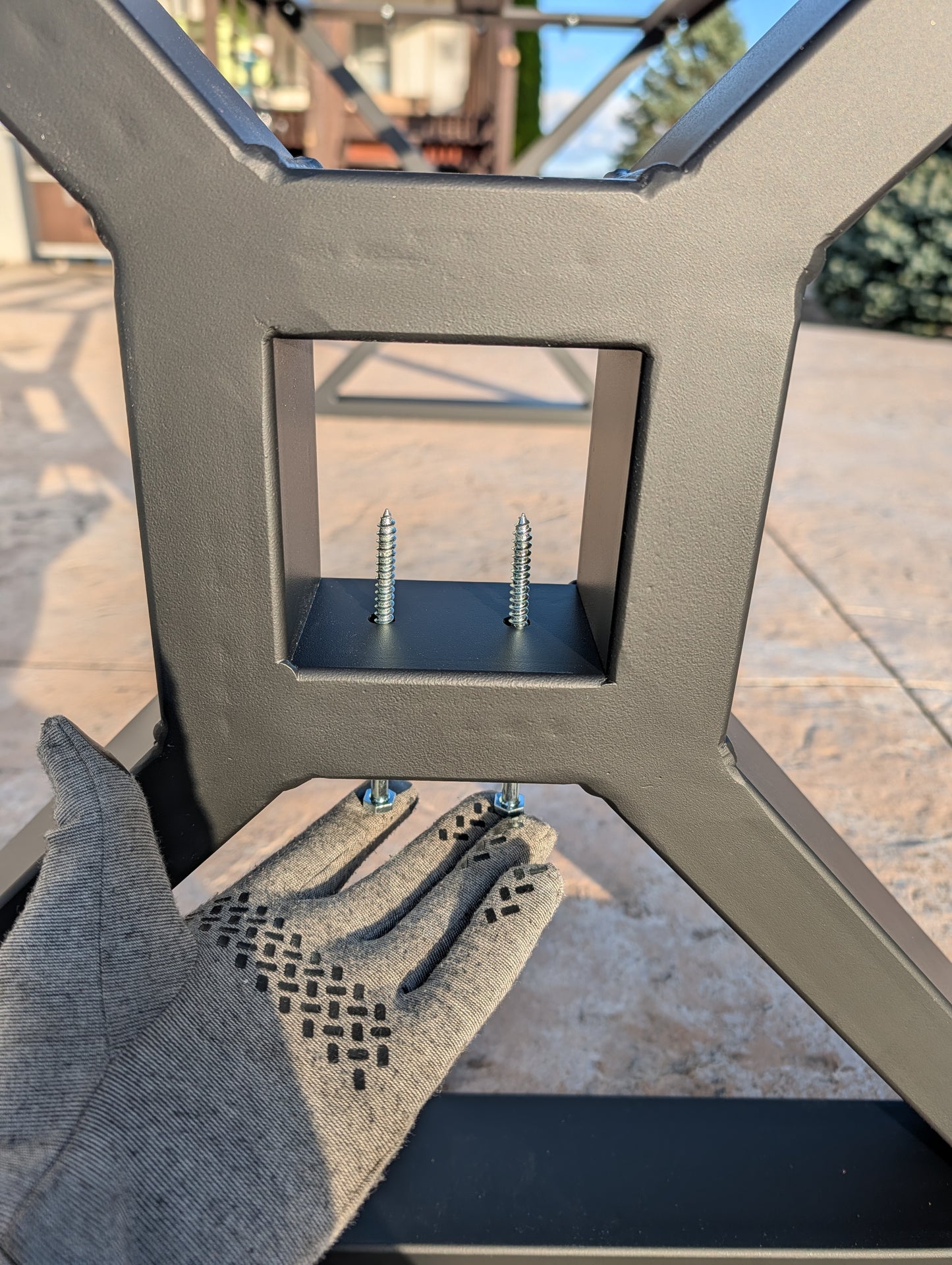 Farmhouse Table Legs With Supports, Granite Top Table Base, Glass Top Table Base